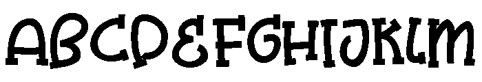 ZP Intercept Bold Font UPPERCASE