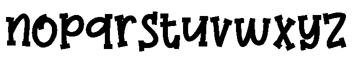 ZP Intercept Bold Font LOWERCASE