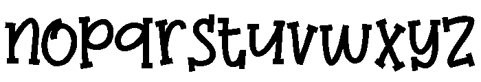 ZP Intercept Font LOWERCASE