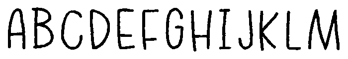 ZP Irish Doodle Bold Font UPPERCASE