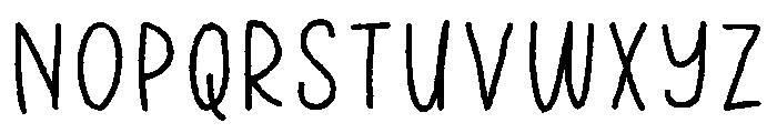 ZP Irish Doodle Bold Font UPPERCASE