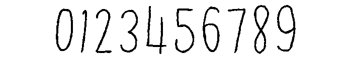 ZP Irish Doodle DemiBold Font OTHER CHARS