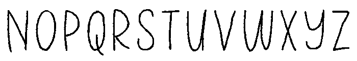 ZP Irish Doodle DemiBold Font UPPERCASE