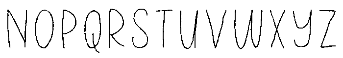 ZP Irish Doodle Font UPPERCASE