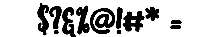 ZP Irish Jig Bold Font OTHER CHARS
