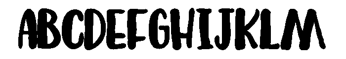 ZP Irish Jig Bold Font UPPERCASE