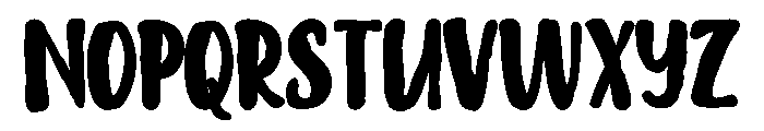 ZP Irish Jig Bold Font UPPERCASE
