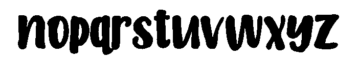ZP Irish Jig Bold Font LOWERCASE