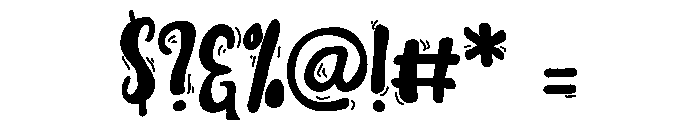 ZP Irish Jig Jiggle Font OTHER CHARS