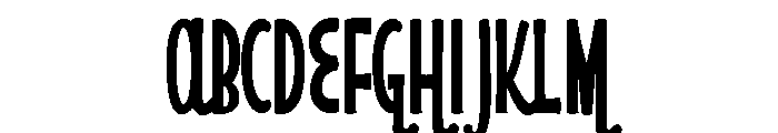 ZP Jack and the Beanstalk Condensed Font UPPERCASE
