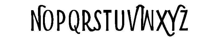 ZP Jack and the Beanstalk Expanded Light Font UPPERCASE