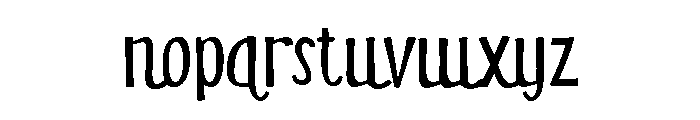 ZP Jack and the Beanstalk Expanded Light Font LOWERCASE