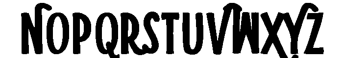 ZP Jack and the Beanstalk Expanded Font UPPERCASE
