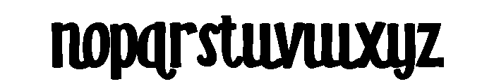 ZP Jack and the Beanstalk Expanded Font LOWERCASE