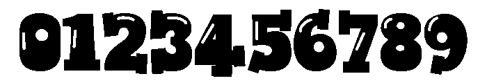 ZP Jackitorial Glow Font OTHER CHARS