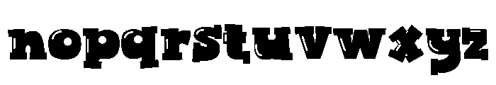 ZP Jackitorial Glow Font LOWERCASE
