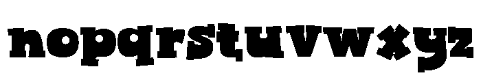 ZP Jackitorial Font LOWERCASE