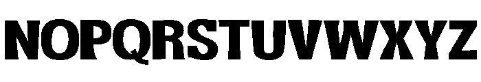 ZP Jackman Bold Font UPPERCASE