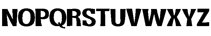 ZP Jackman Font UPPERCASE