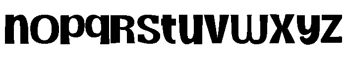 ZP Jackman Font LOWERCASE
