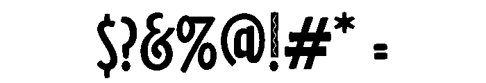 ZP Jacobo Condensed Font OTHER CHARS