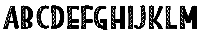 ZP Jacobo Expanded Font UPPERCASE