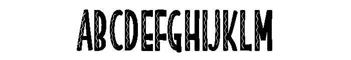ZP Jacobo Extra-condensed Font UPPERCASE