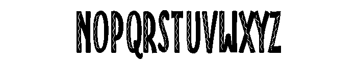 ZP Jacobo Extra-condensed Font UPPERCASE