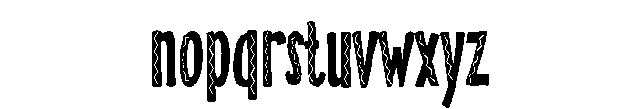 ZP Jacobo Extra-condensed Font LOWERCASE
