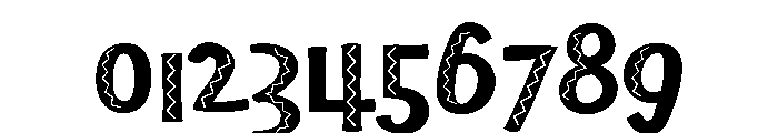ZP Jacobo Extra-expanded Font OTHER CHARS