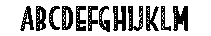 ZP Jacobo Font UPPERCASE
