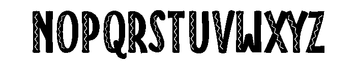 ZP Jacobo Font UPPERCASE