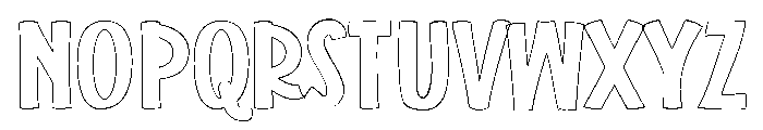 ZP Jangle Pippins Play Condensed Font LOWERCASE