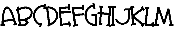 ZP Jaukster Font UPPERCASE