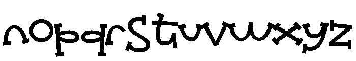 ZP Jaukster Font LOWERCASE