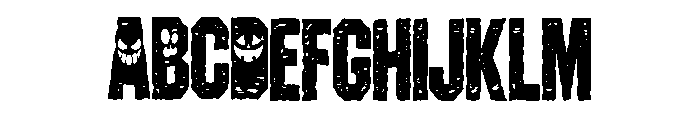 ZP Jersey Jack Condensed Font UPPERCASE