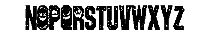 ZP Jersey Jack Condensed Font UPPERCASE