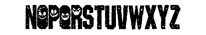 ZP Jersey Jack Condensed Font LOWERCASE