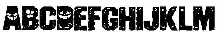 ZP Jersey Jack Expanded Font UPPERCASE