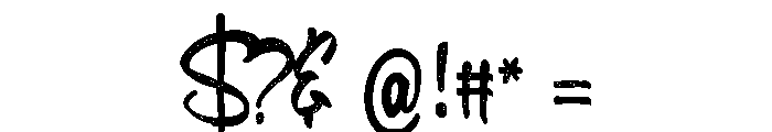 ZP Jersey Jack Script Condensed Font OTHER CHARS