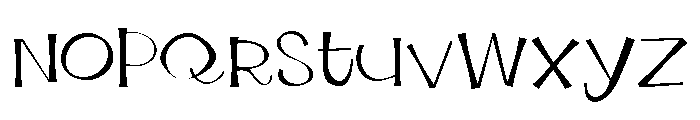 ZP Jolly Roger Expanded Light Font LOWERCASE