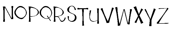 ZP Jolly Roger Light Font UPPERCASE