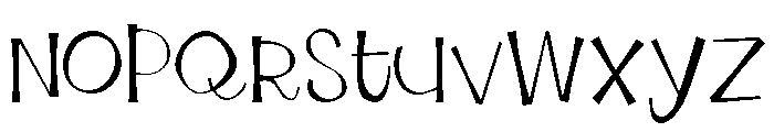 ZP Jolly Roger Light Font LOWERCASE