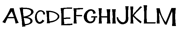 ZP Jolly Roger Roger Expanded Font UPPERCASE