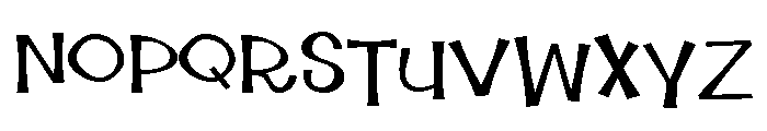ZP Jolly Roger Roger Expanded Font UPPERCASE
