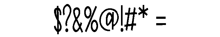 ZP Junkgirl Condensed Bold Font OTHER CHARS