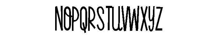 ZP Junkgirl Condensed Bold Font UPPERCASE