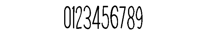 ZP Junkgirl Condensed Font OTHER CHARS