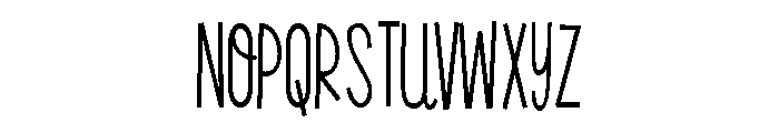 ZP Junkgirl Condensed Font UPPERCASE