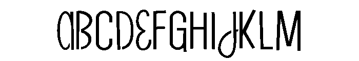 ZP Junkgirl Stencil Expanded Font UPPERCASE